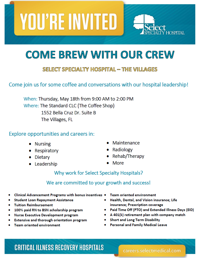 Come Brew with our Crew - The Villages
